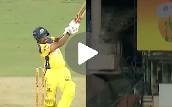 [Watch] Karun Nair Turns The Clock Back To His India Days With An Elegant Six In Maharaja Trophy 2024